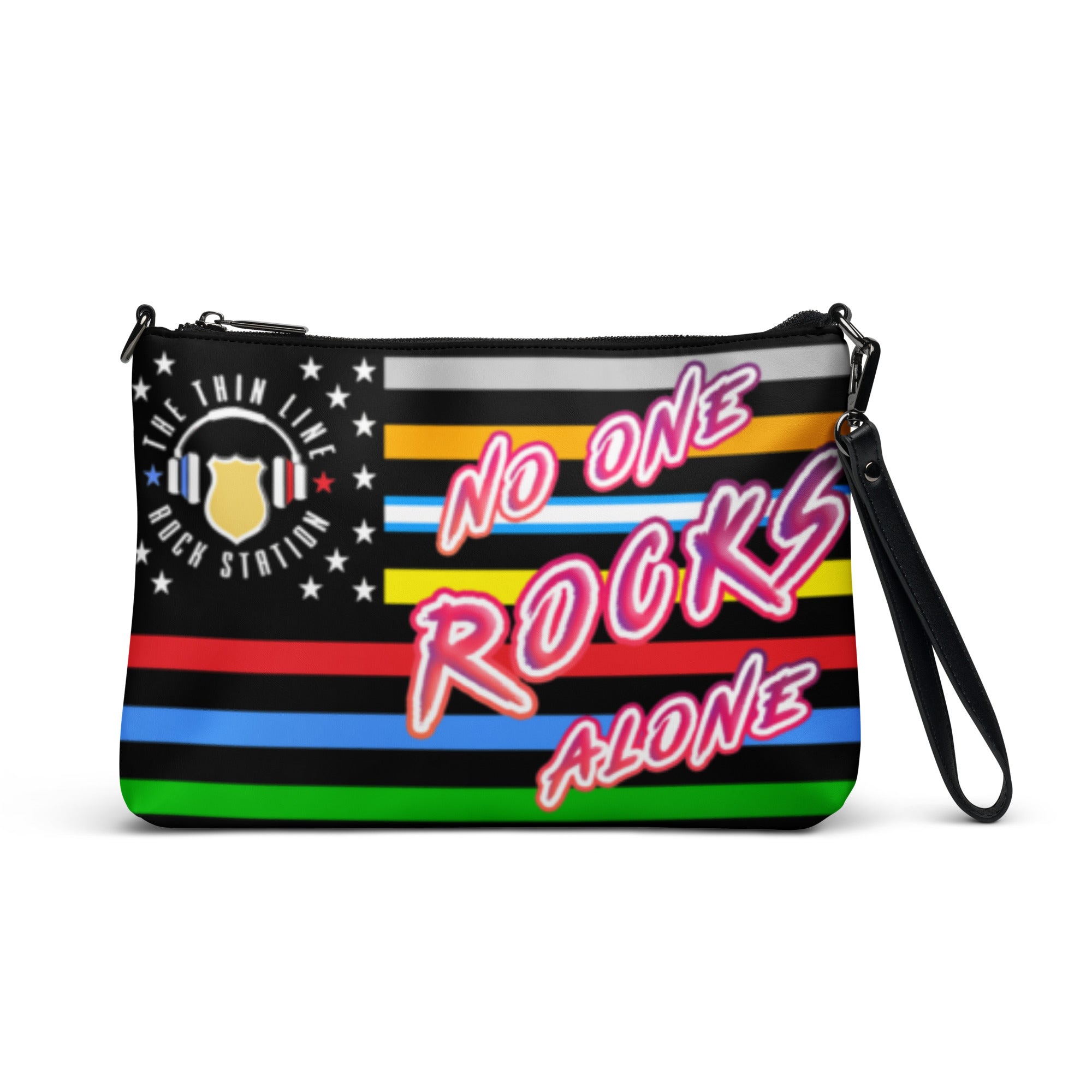 バッグ CROSS STUTS PUNK ROCK BAG No One Rocks Alone' Crossbody Bag – Thin Line Rock Shop